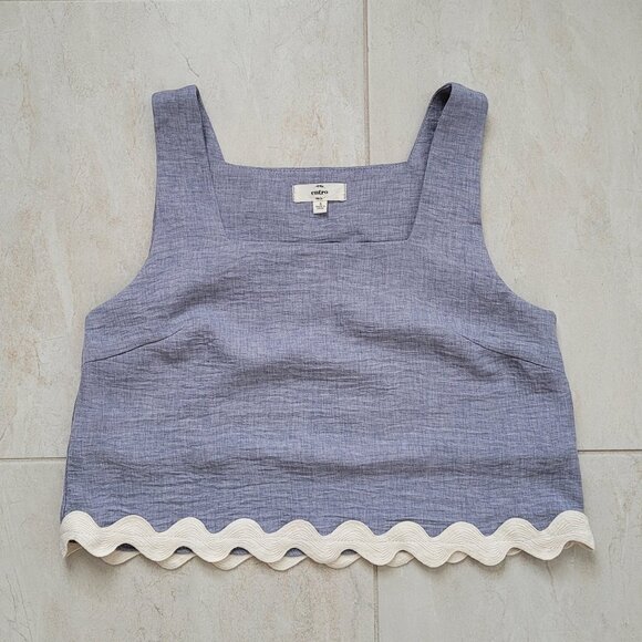 Entro Ric Rac Tank Top and Short set - Picture 2 of 5